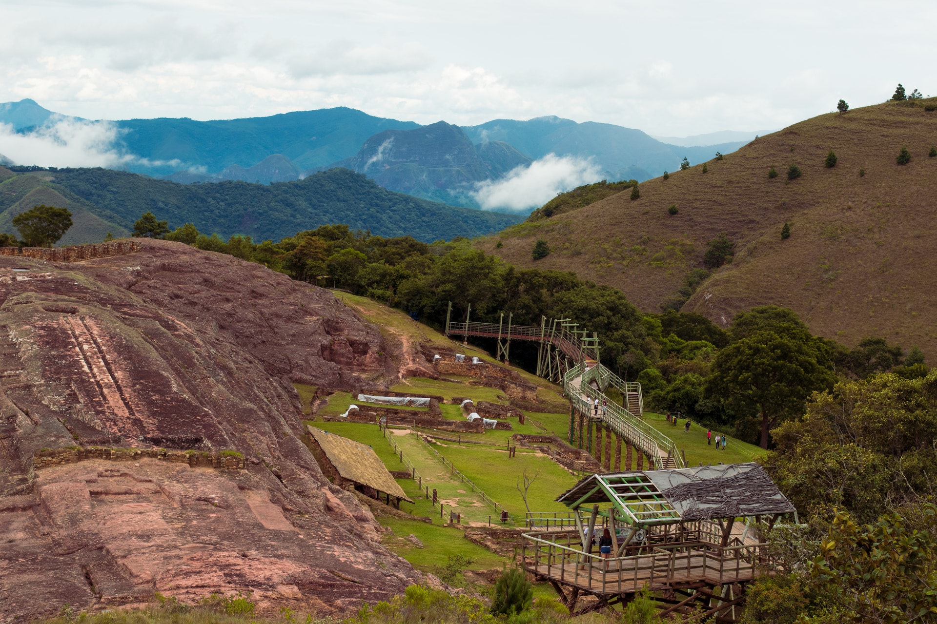 Samaipata in the Department of Santa Cruz, Bolivia, a region where the local economy is highly dependent on agriculture